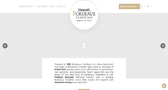 Desktop Screenshot of bordeaux-tradition.com